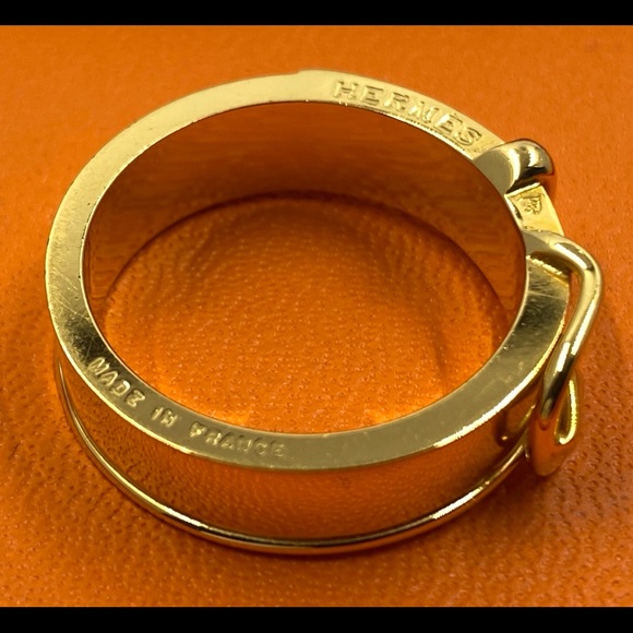 Hermès Belt & Buckle Cavalier Scarf & Scarf Ring - Picture 11 of 15